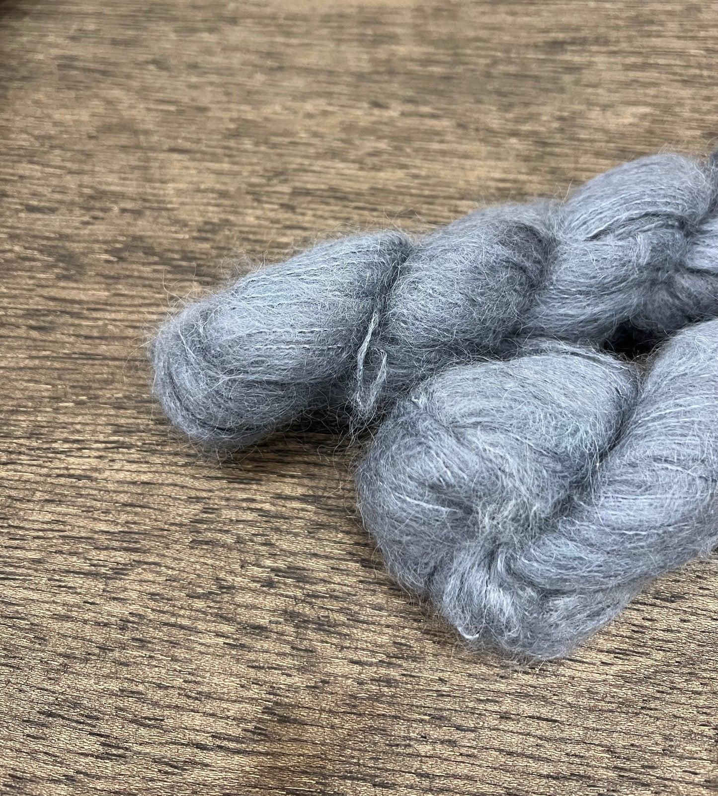 TITANIUM - Medium Grey Tonal Suri Fingering