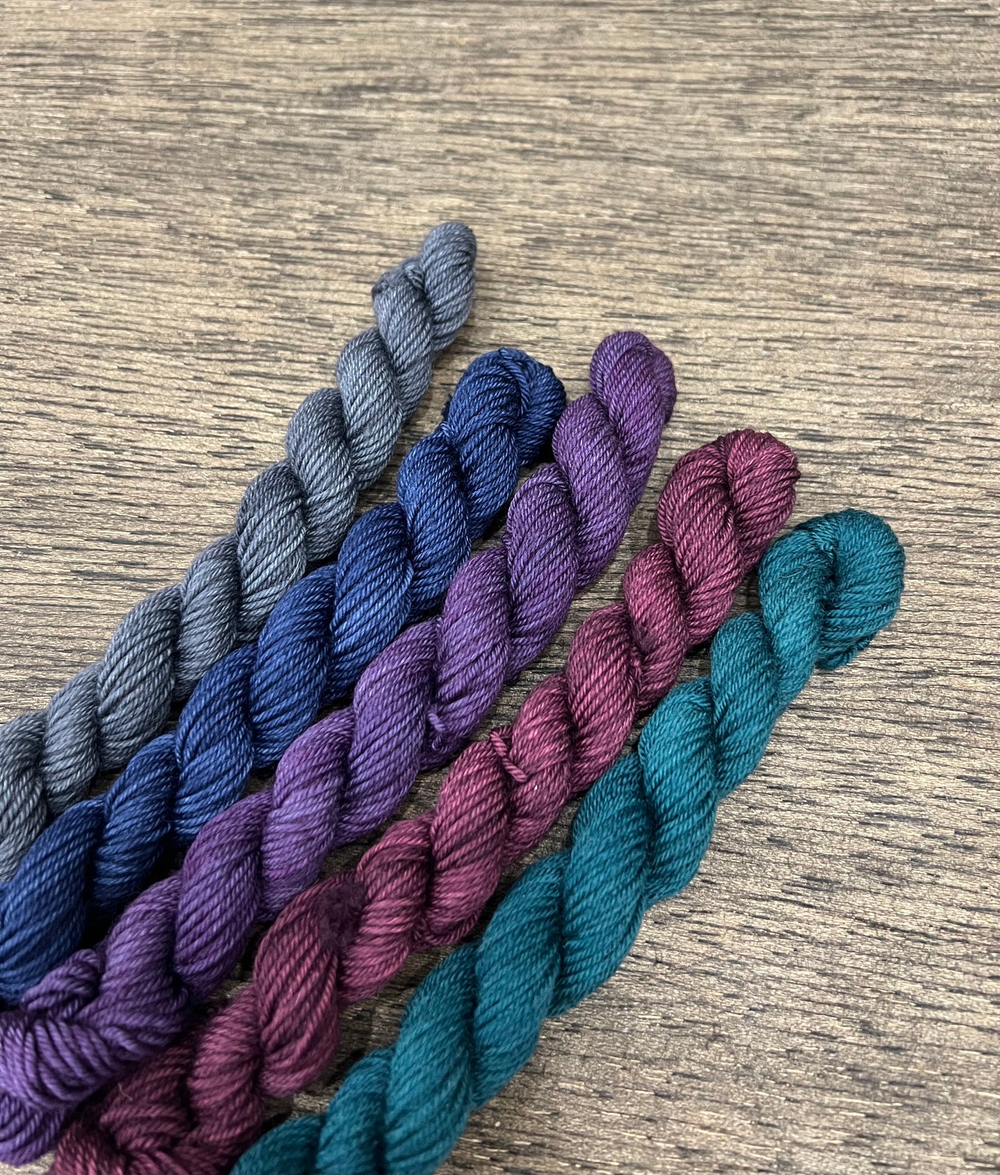 Micro Mini Skein Set - JEWEL TONES