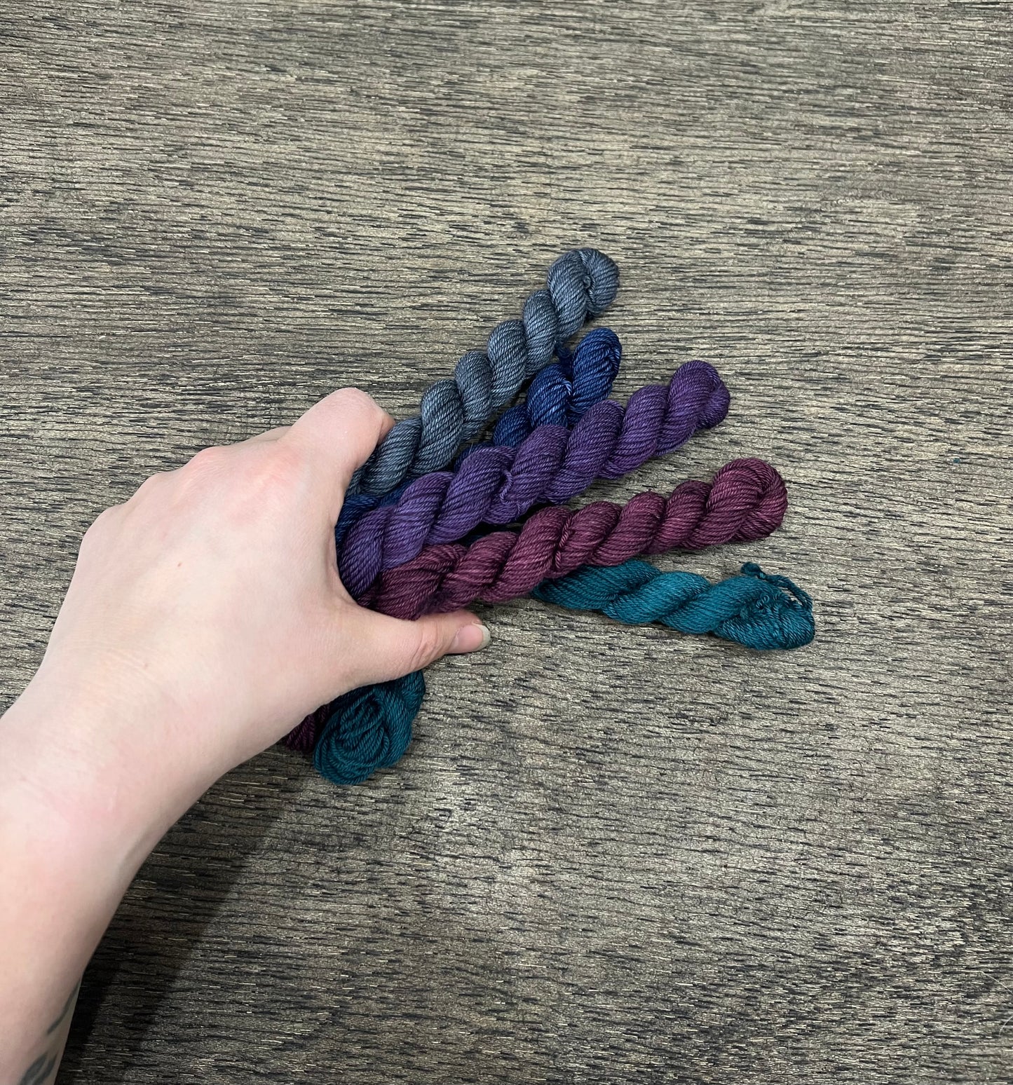 Micro Mini Skein Set - JEWEL TONES