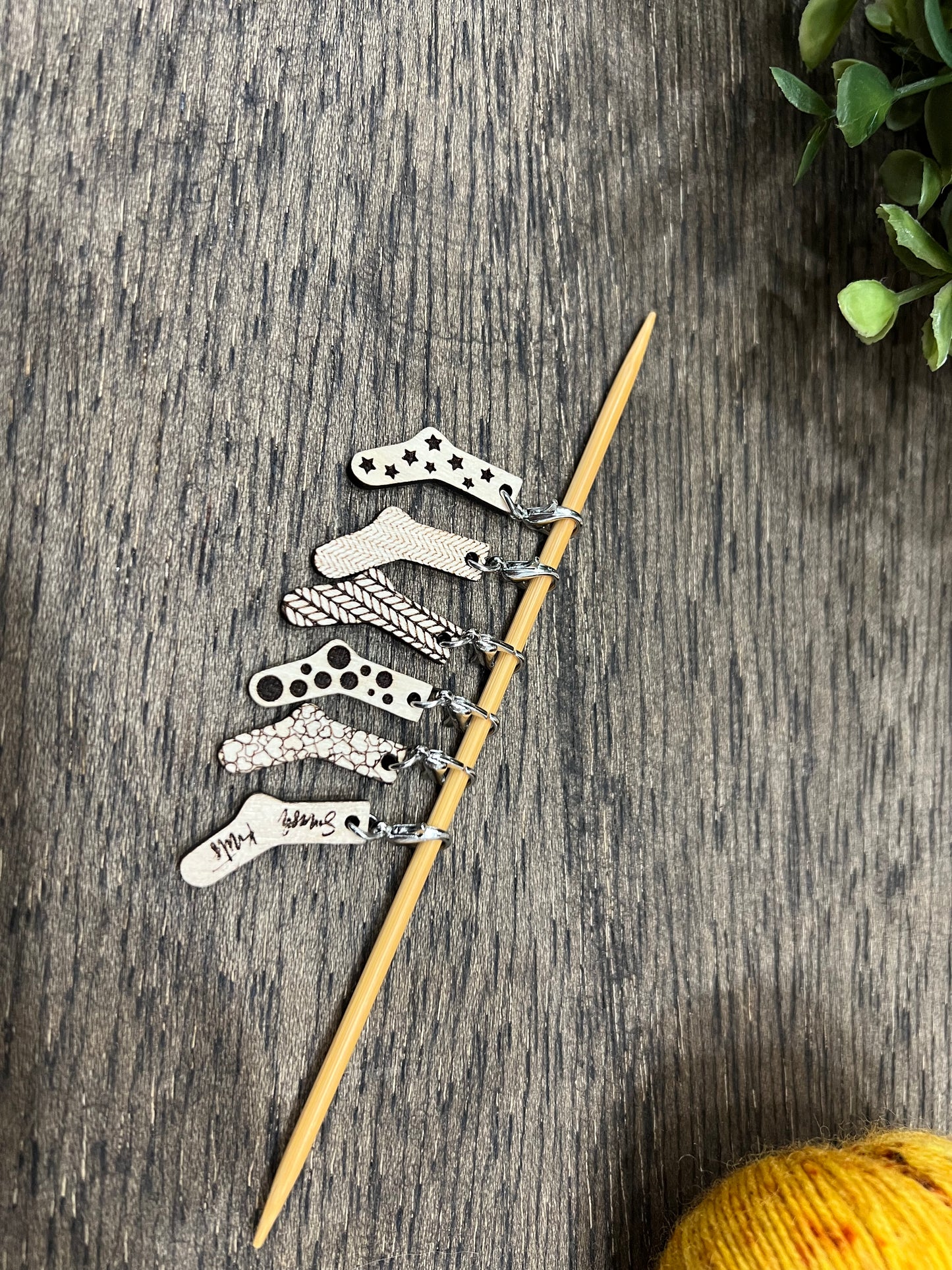 Mini Sock Stitch Marker Set