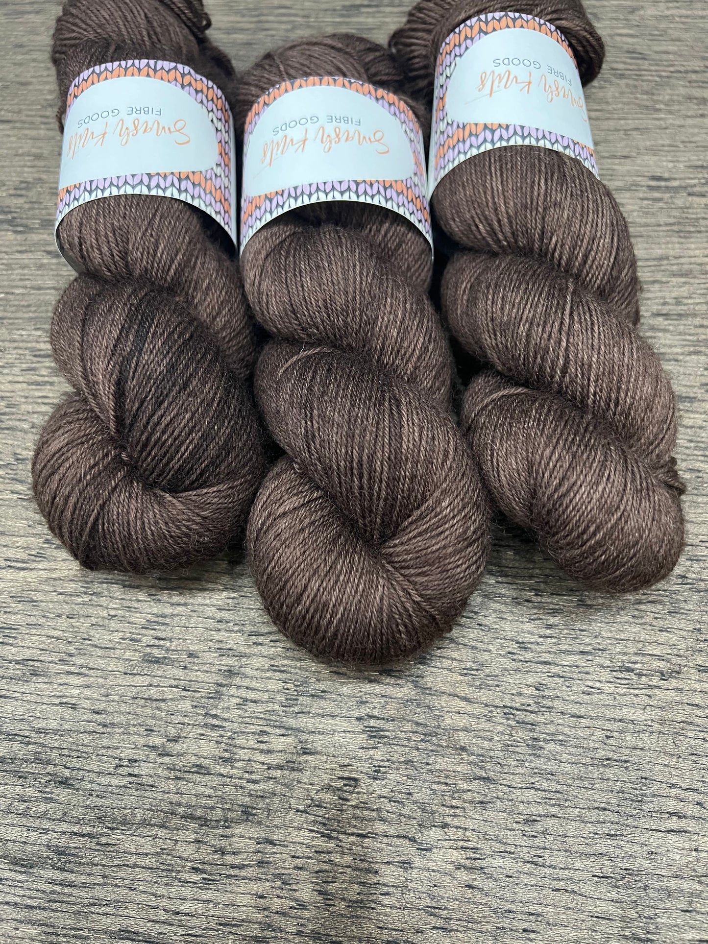 PINECONE - Brown Warm Tonal Straight Up Sock