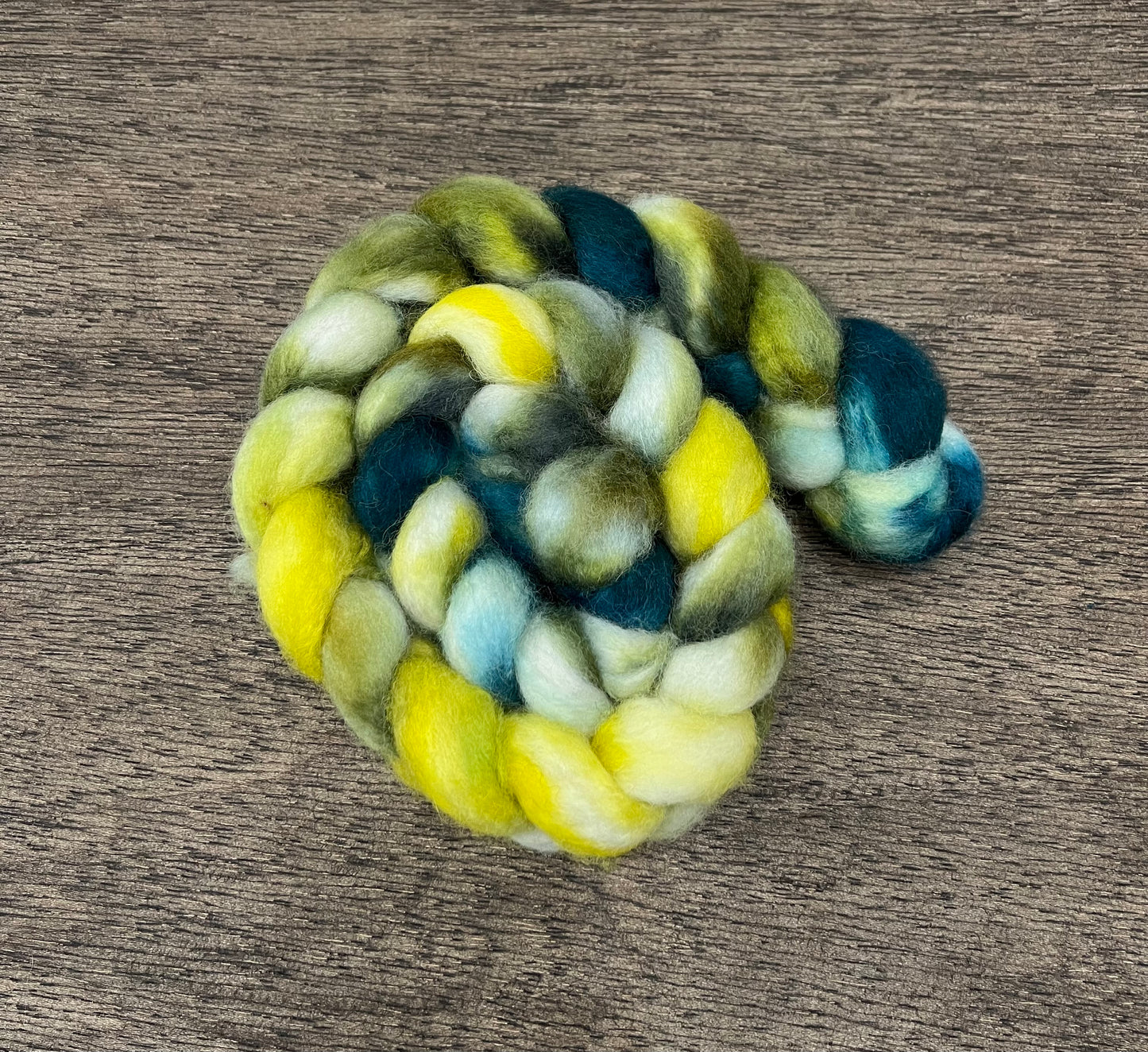 ECLECTIC Hand Dyed Spinning Fibre BFL Top Non Superwash