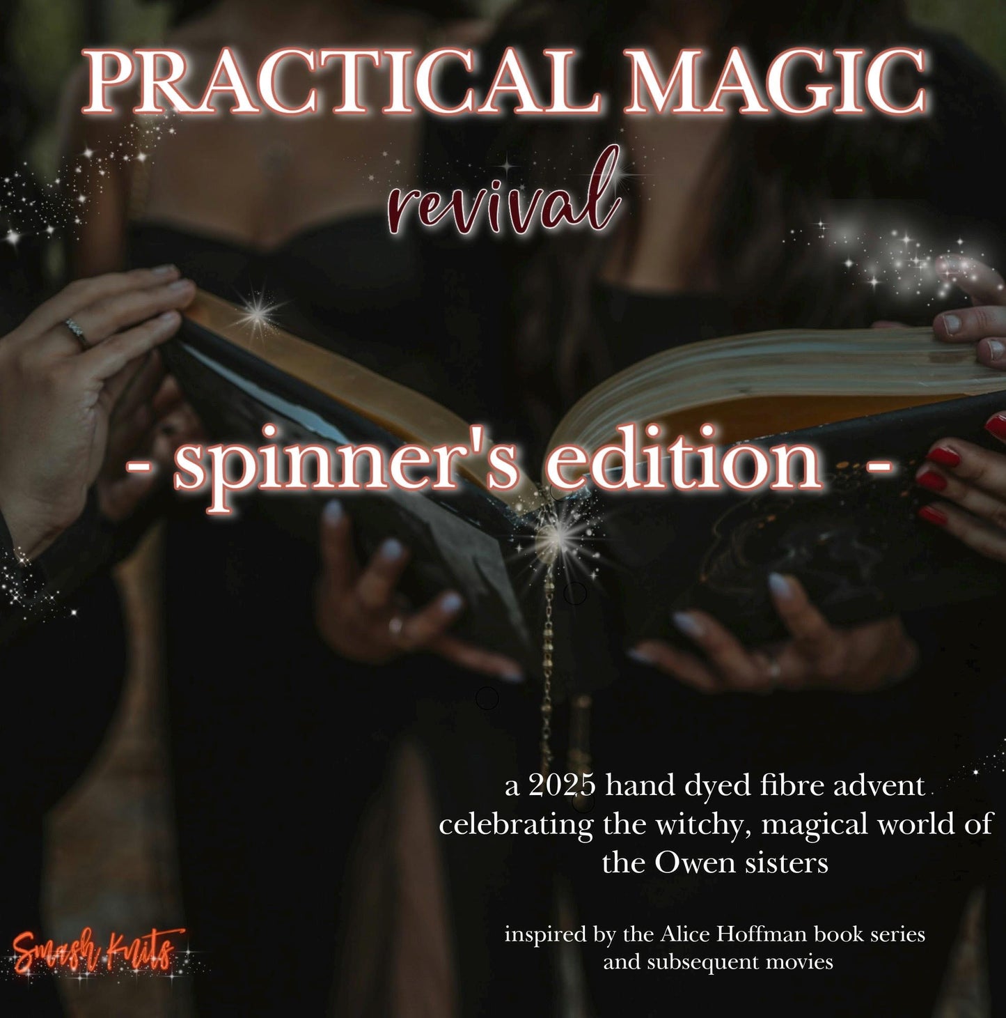 Fibre Advent Calendar - PRACTICAL MAGIC REVIVAL - 2025 Gift Box for Spinners Weavers Crafters, Mini Roving Themed Holiday Gift
