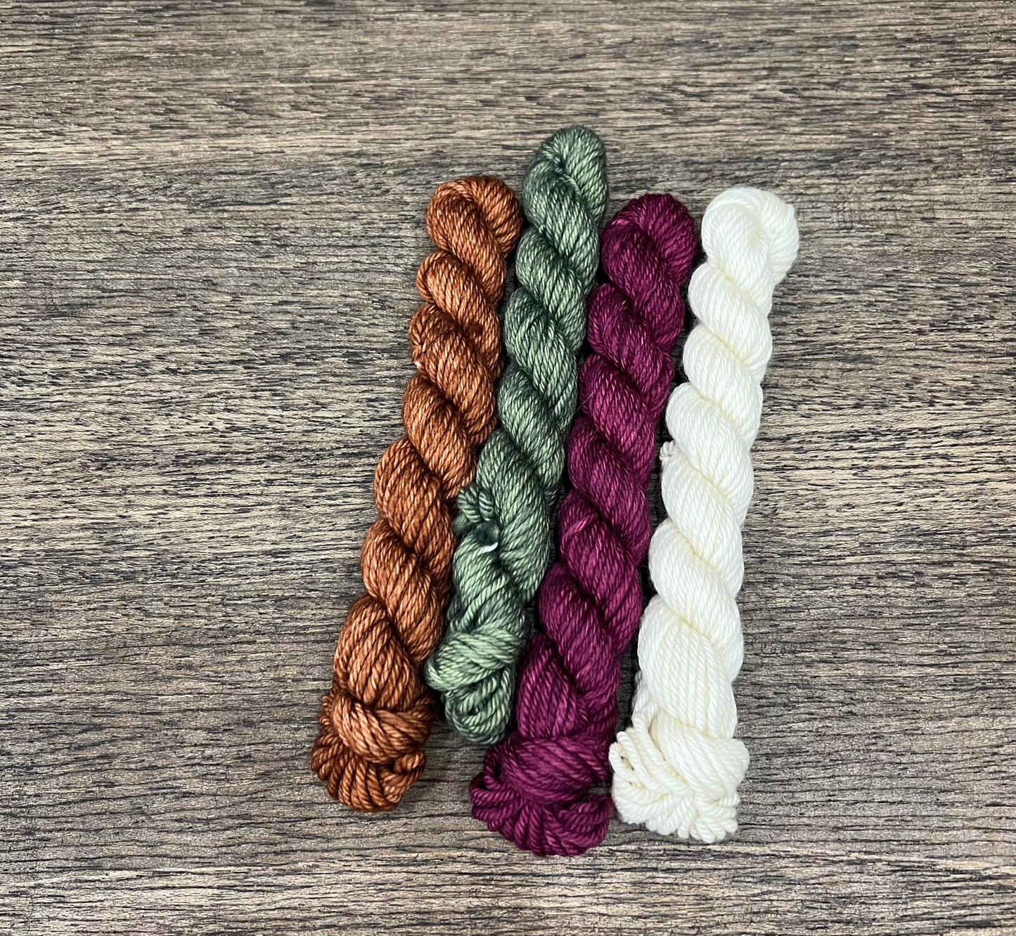 Worsted Weight Mini Skein Set