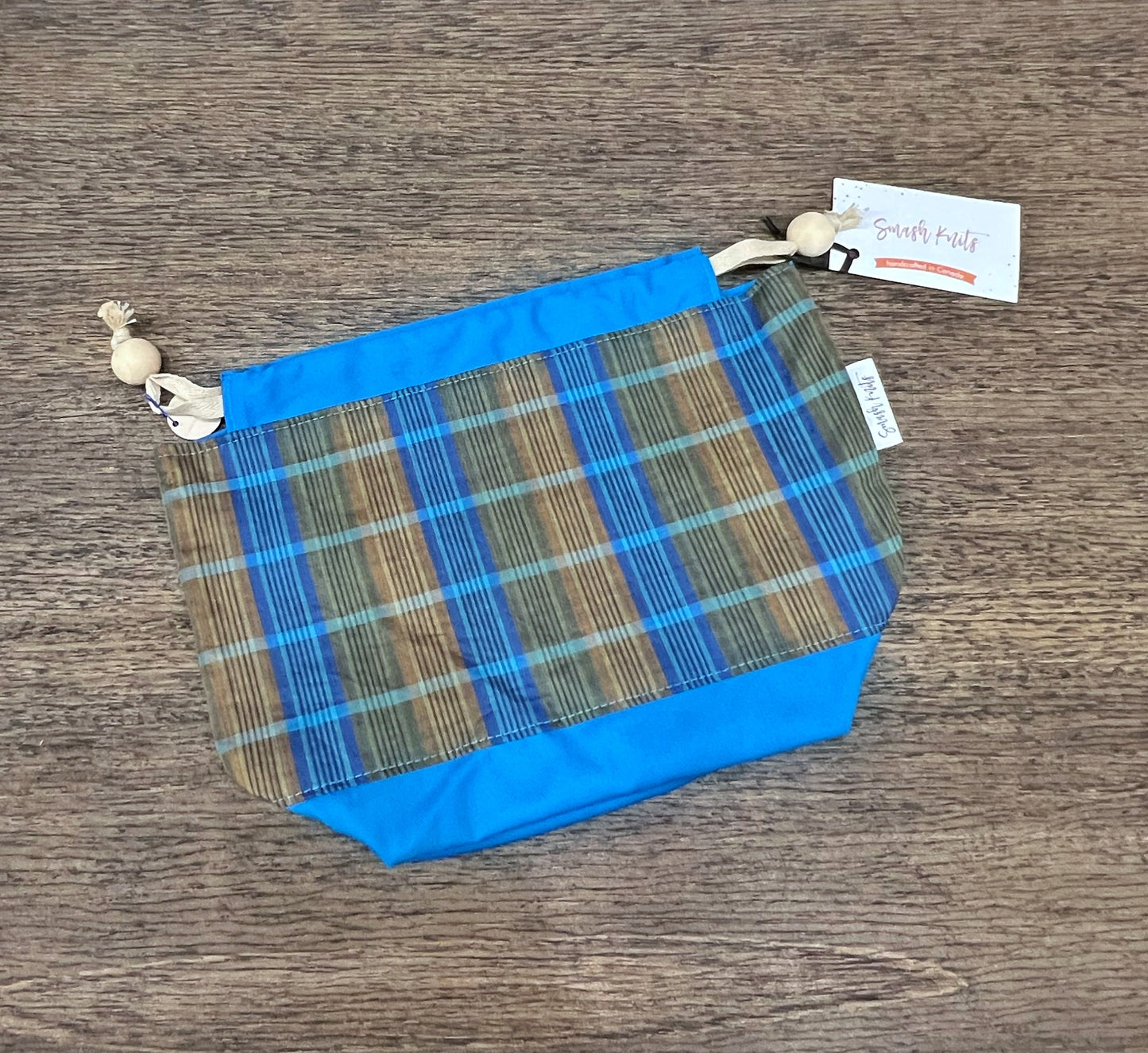 Cotton Canvas Drawstring Project Bag