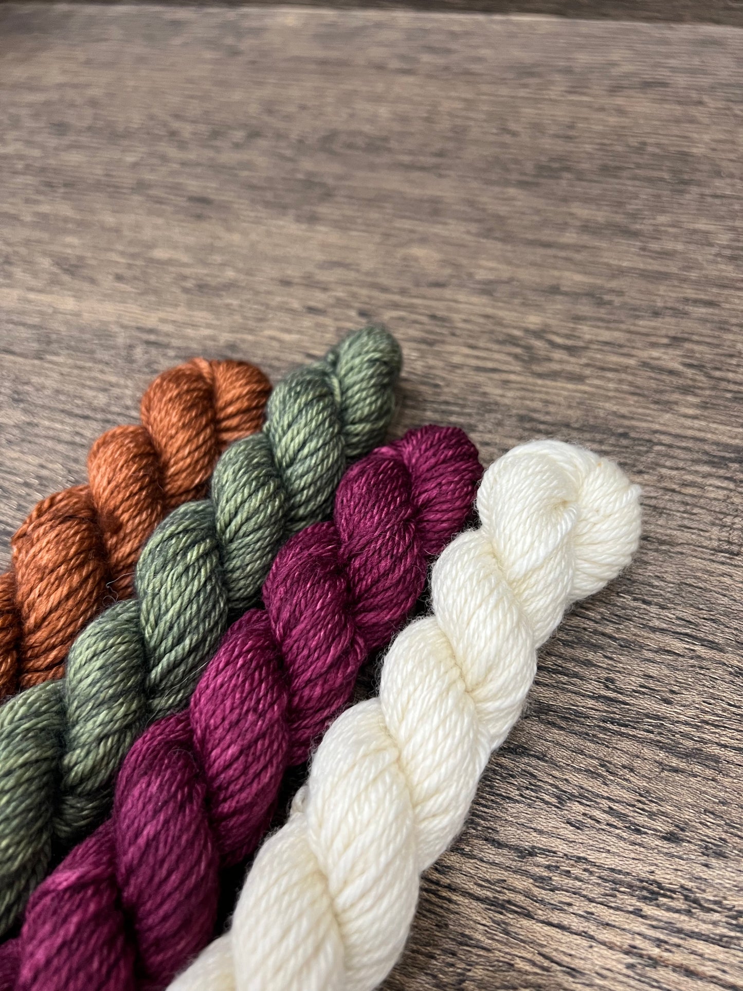 Worsted Weight Mini Skein Set