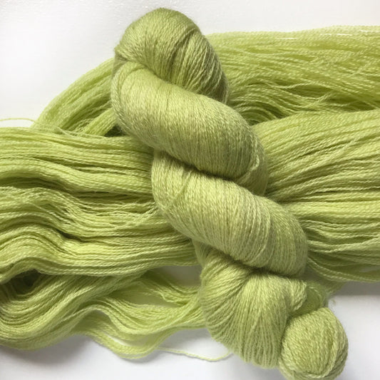 GLOWBUG - Neon Green BFL Lace