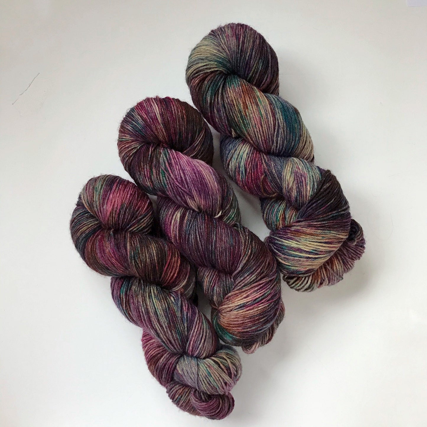 SWEATER WEATHER - Burgundy Green Beige Brown Blue Jewel Tones DK