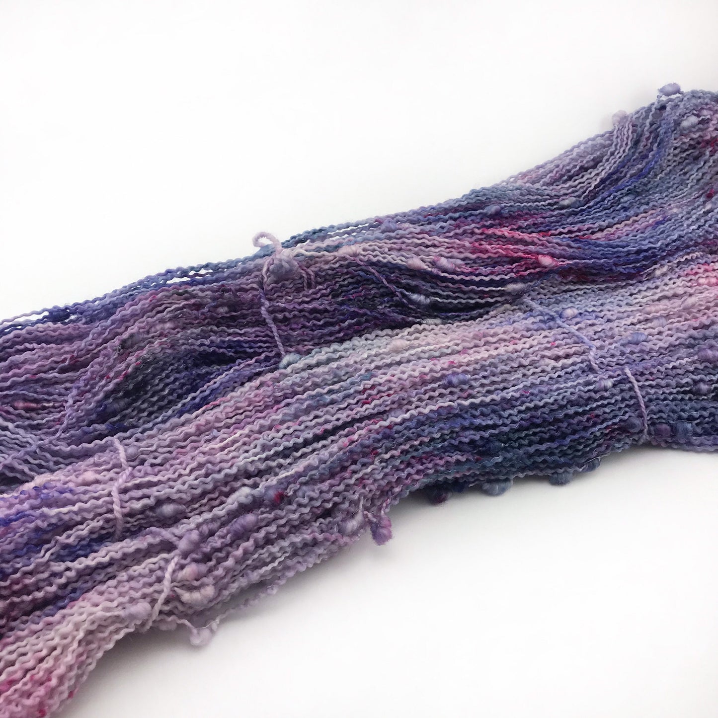 NEVERENDING STORY - Purple Pink Blue Speckled Slub