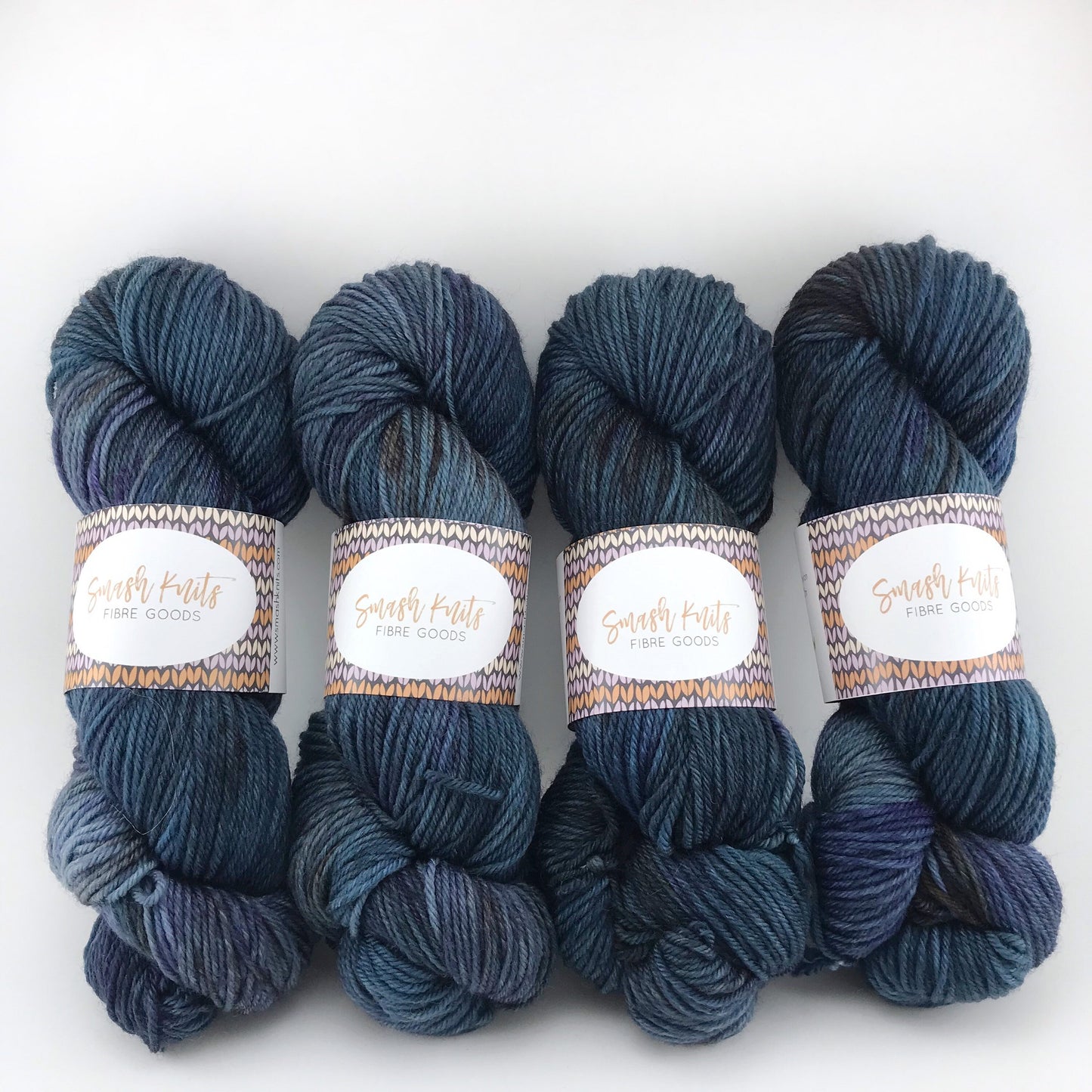 SLEEPY HOLLOW - Teal Purple Brown DK