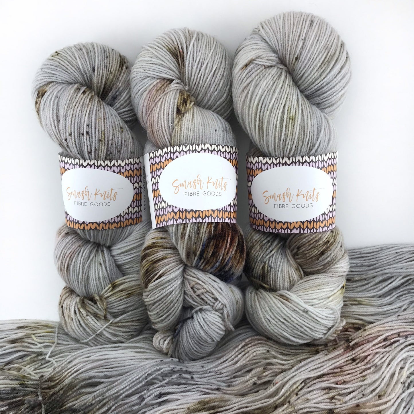 LAND of the SILVER BIRCH - Grey Brown Speckled SUS