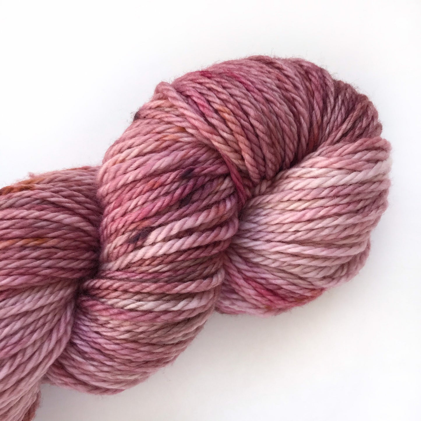 POCKETFUL of POSIES - Pink Cream Mauve Rust Burgundy Worsted