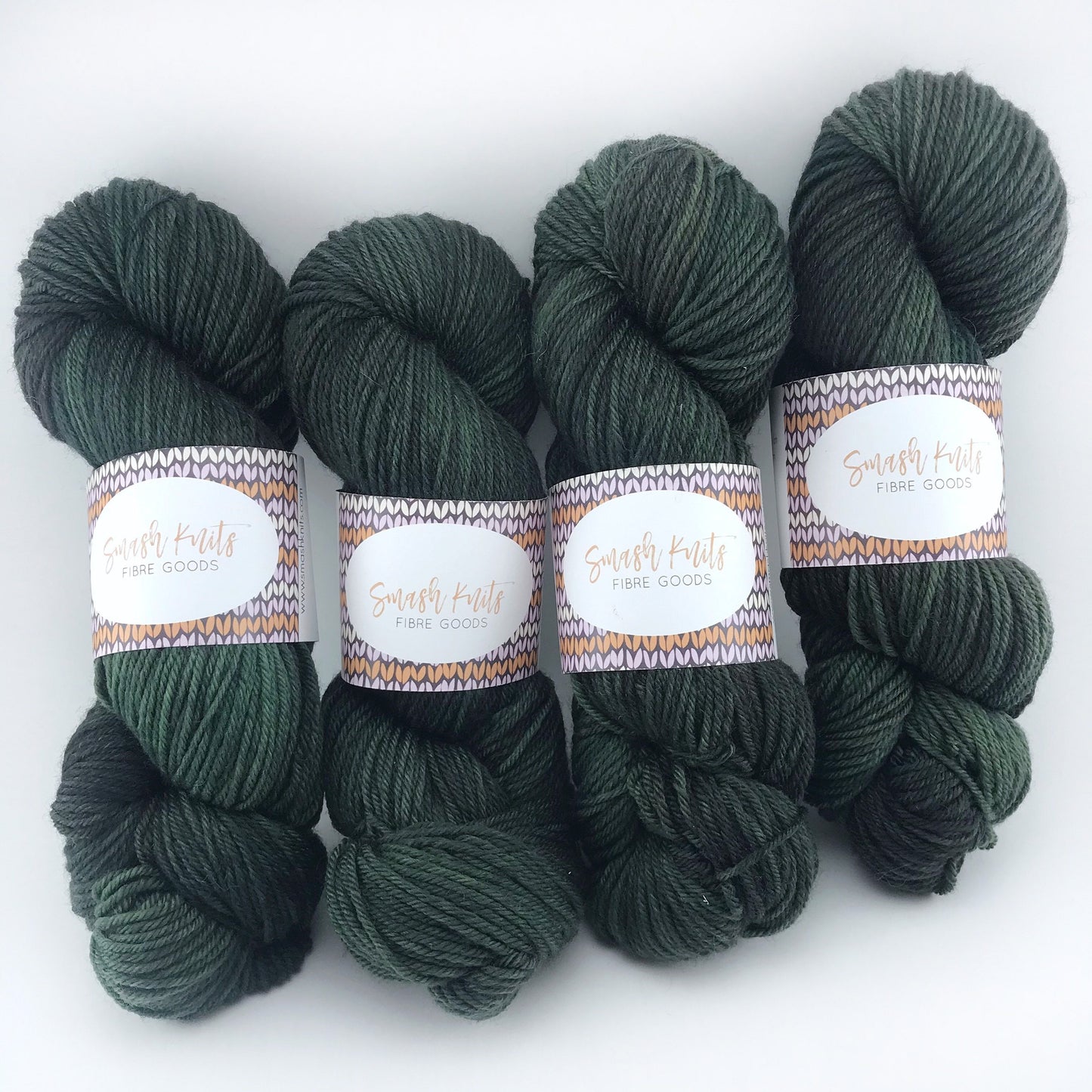 PINING for DECEMBER - Emerald Pine Green Deep Tonal DK