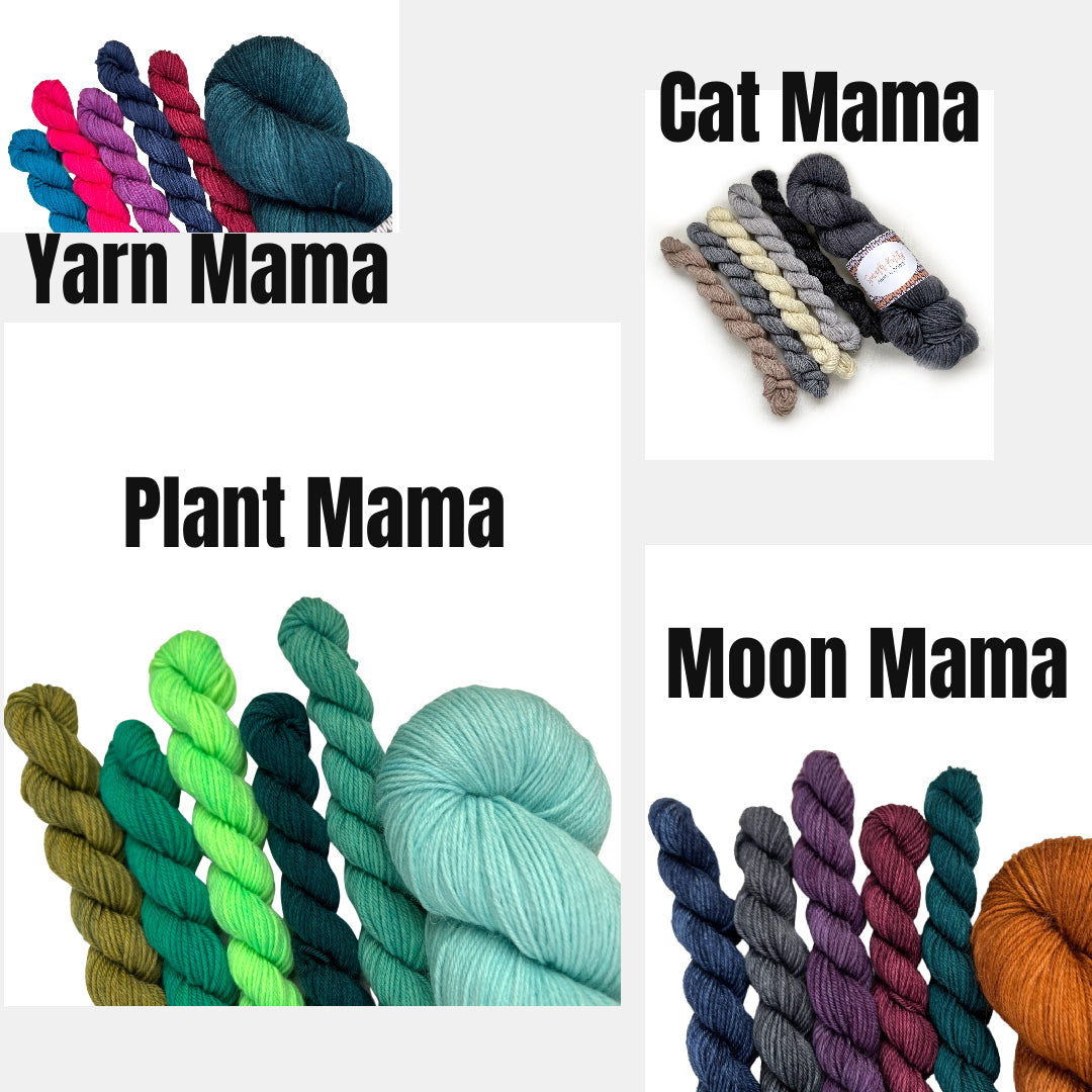 Yarn Gift Set Mother's Day 2023 Boxed Yarn and Notion Set for Knitters Crocheters Crafters