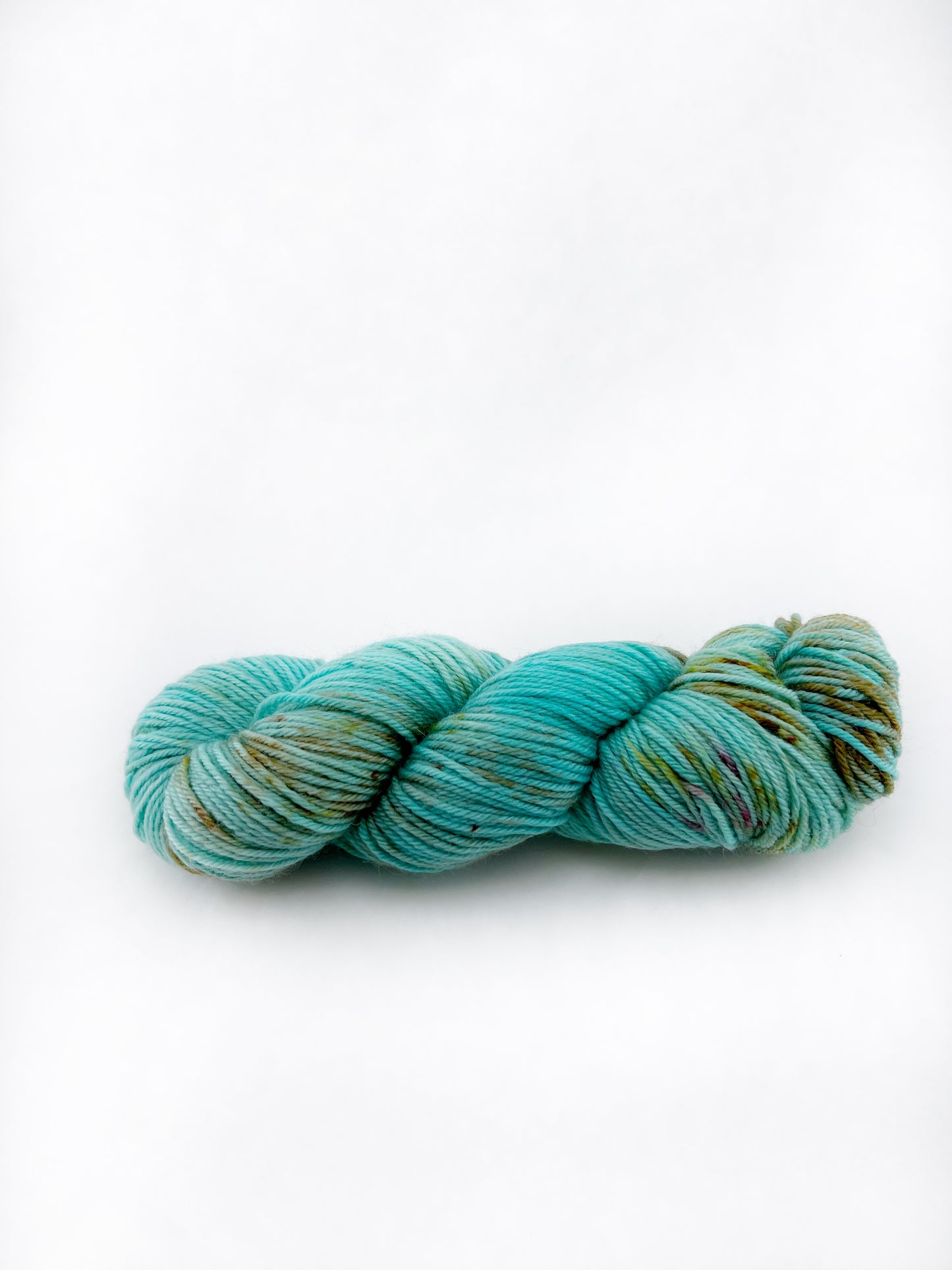 TARNISHED TURQUOISE - OOPSIE! Turquoise Blue Brown Speckled DK