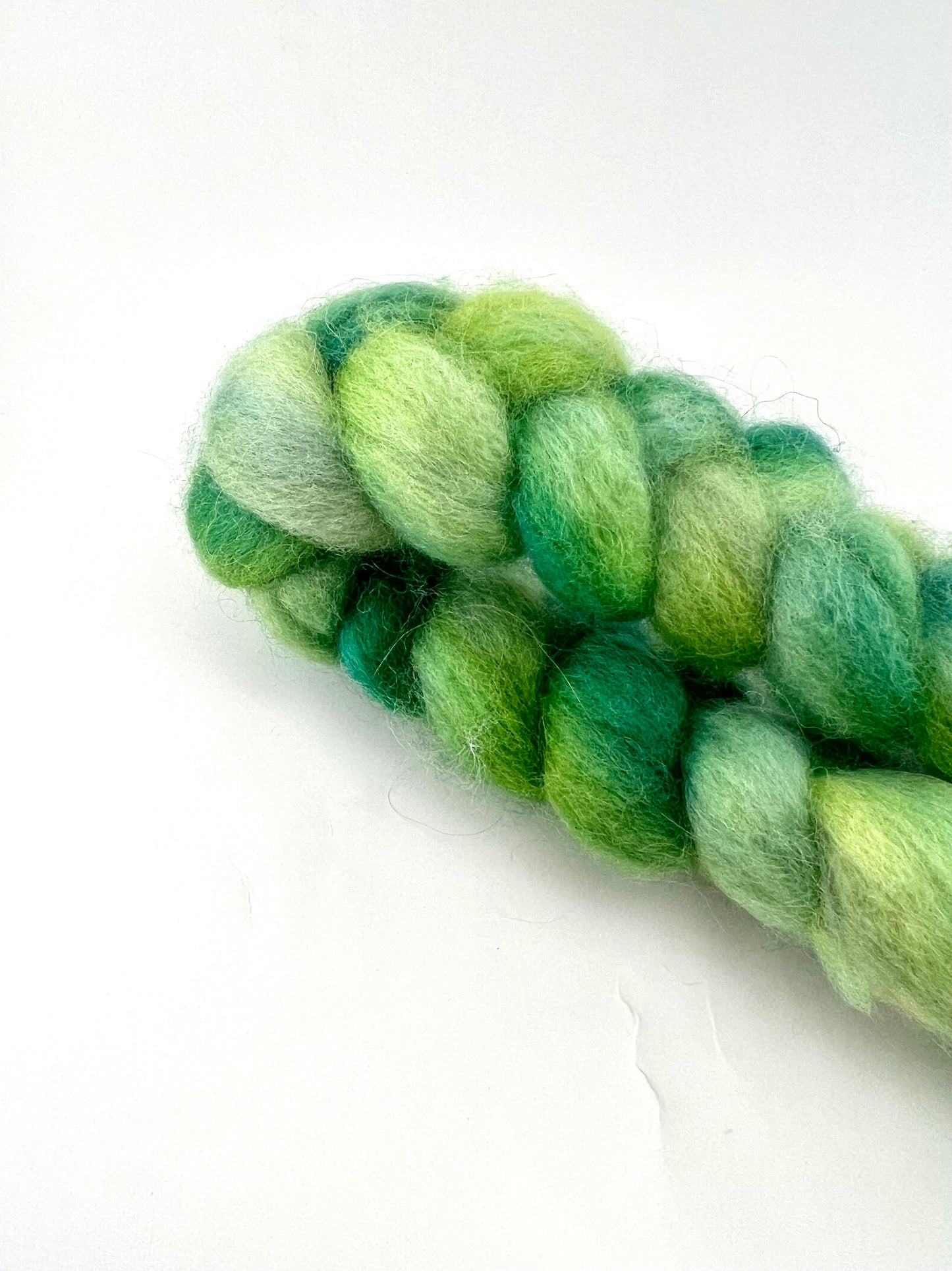 SNACK SIZE Hand Dyed Spinning Fibre BFL Top Non Superwash