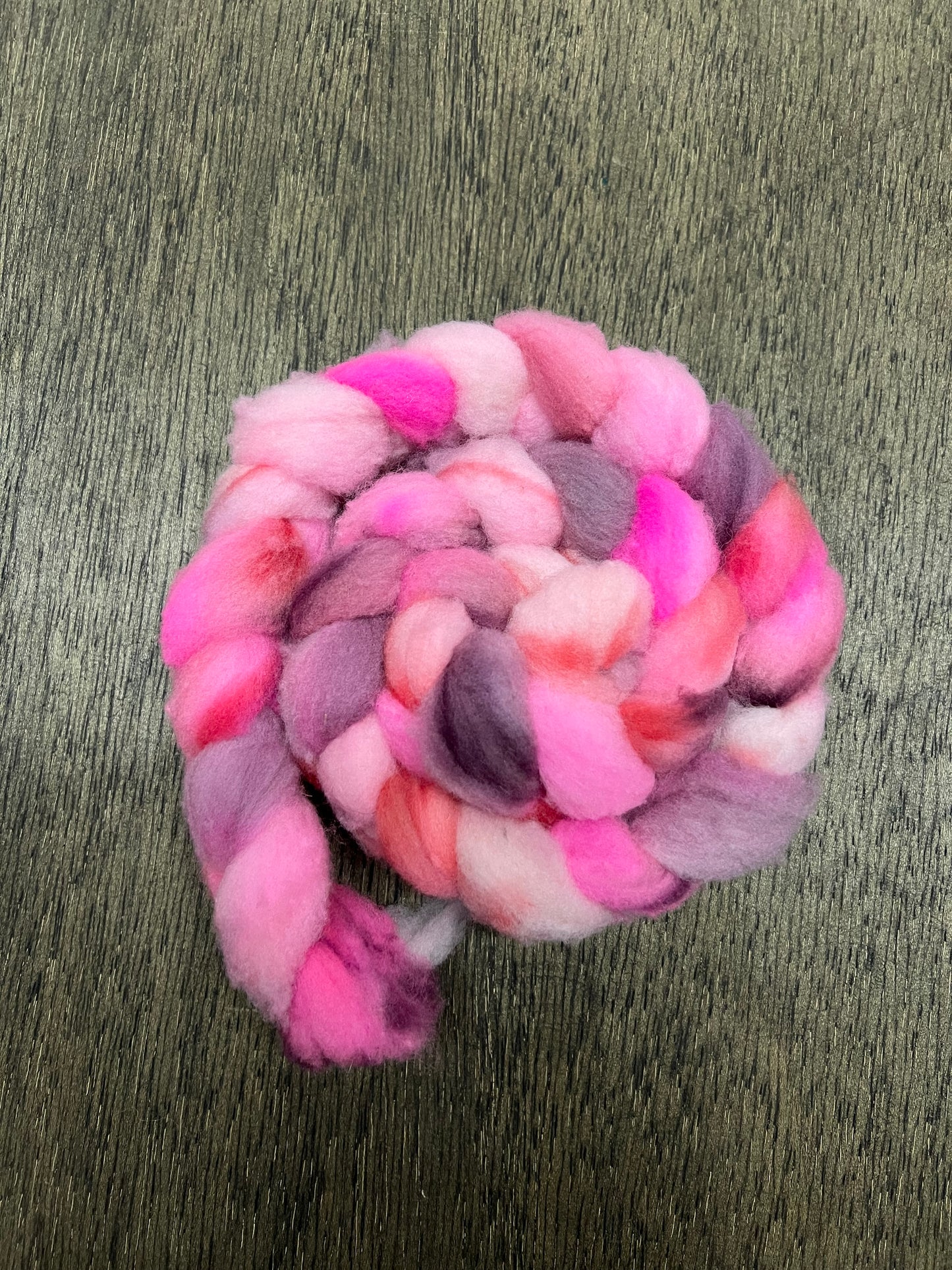 Hand Dyed Spinning Fibre SNACK Alberta Targhee NON Superwash Wool