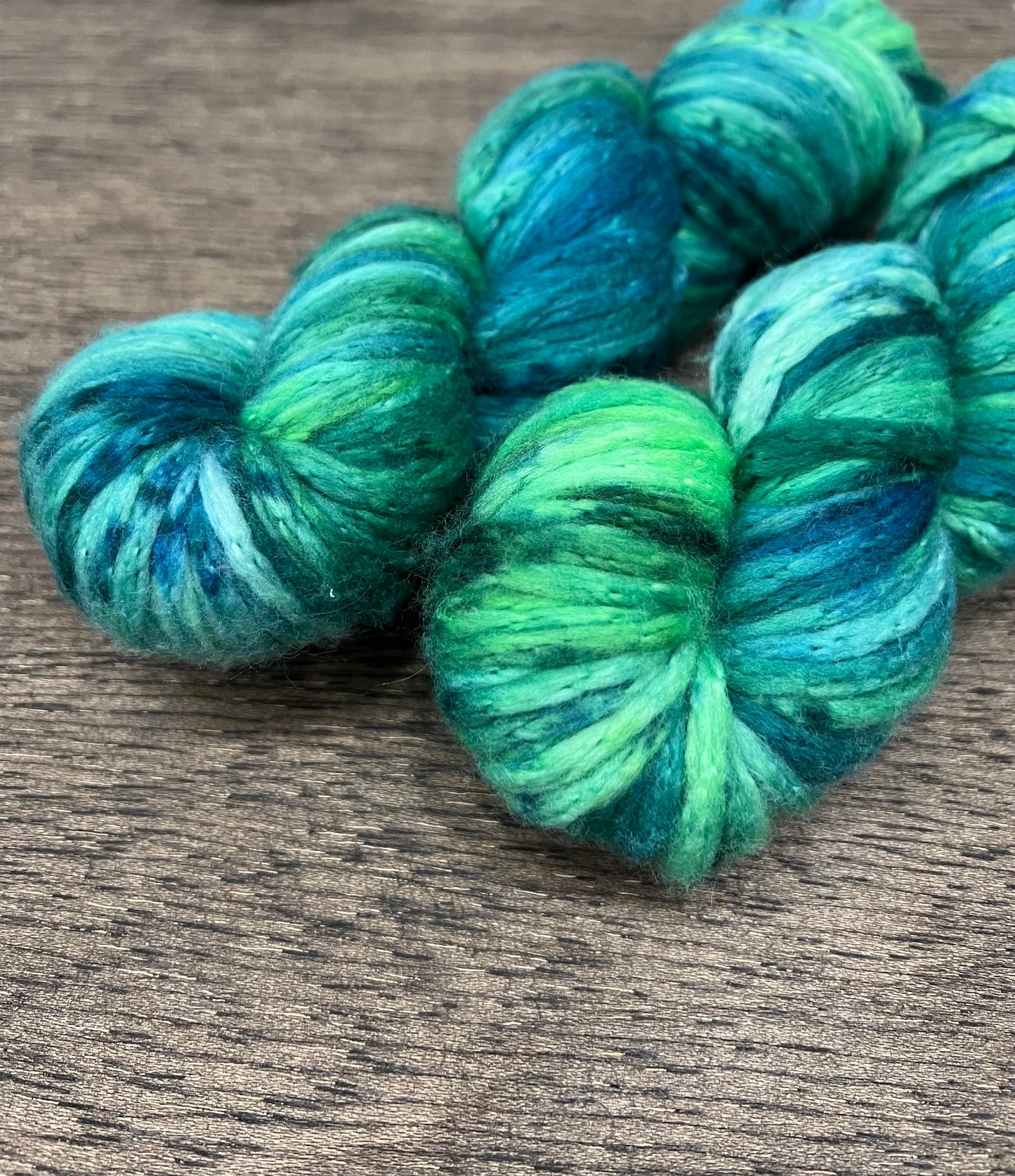 OOAK GREENS - Variegated Super Bulky 100g