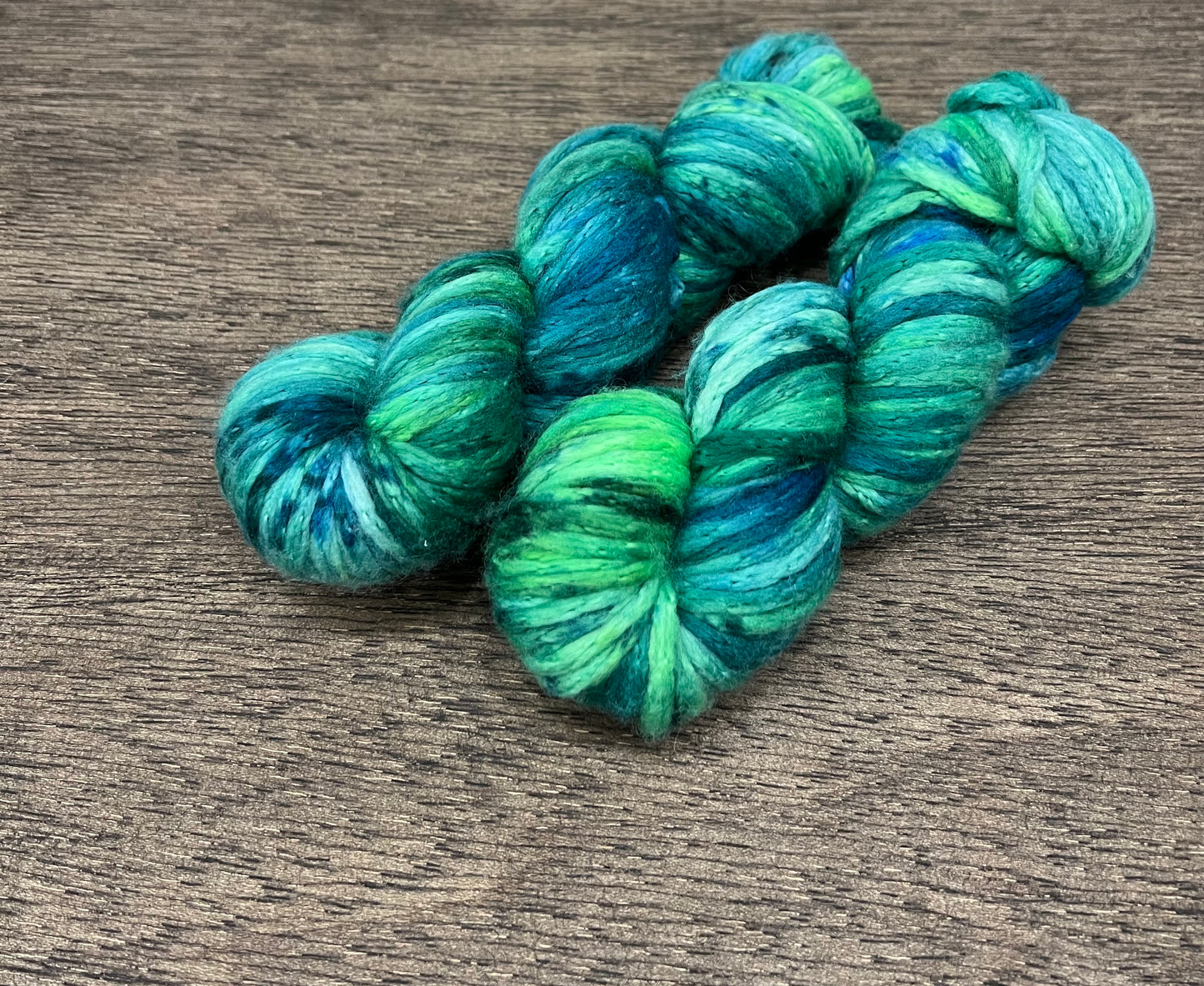 OOAK GREENS - Variegated Super Bulky 100g