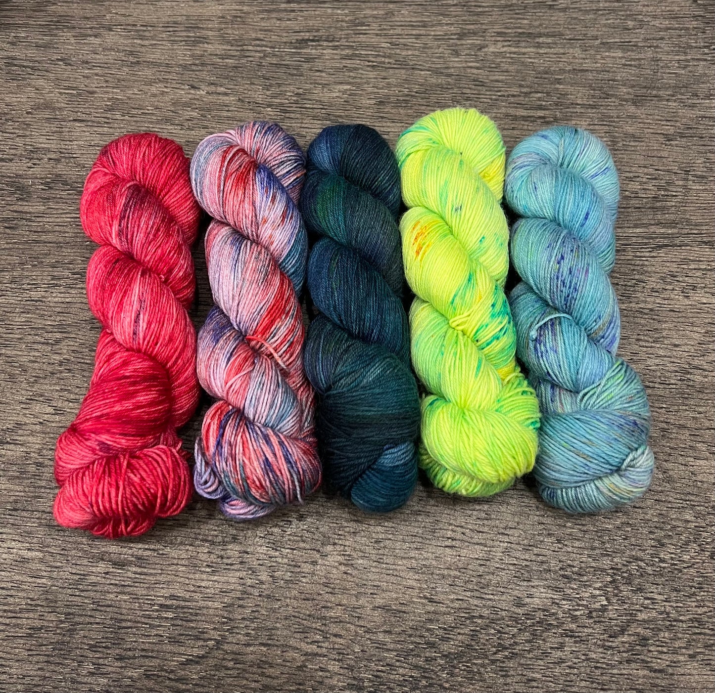 5 Skein Sweater Shawl Set - Little Mermaid Inspired