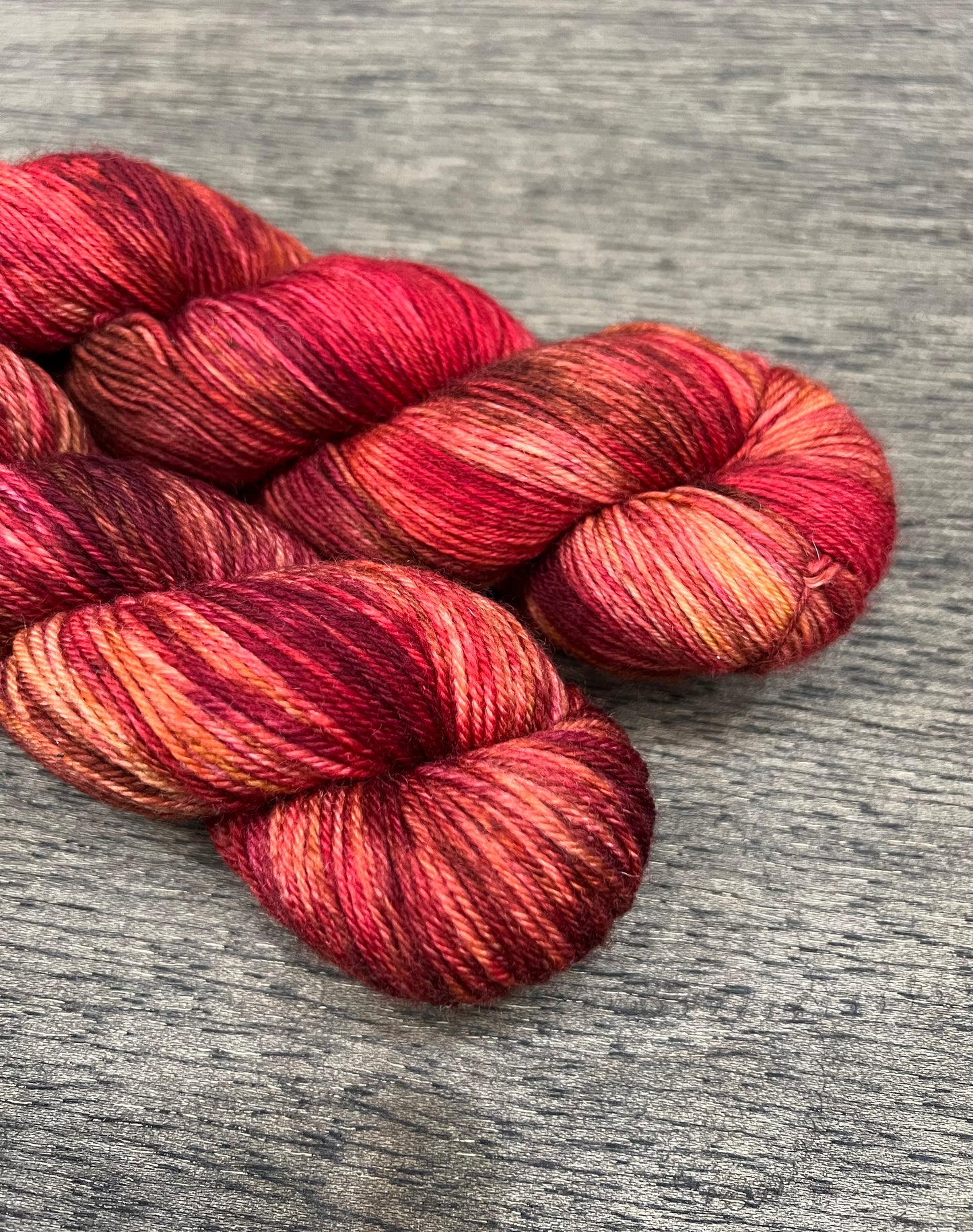 Hand Dyed Yarn Club Monthly Subscription OUTLANDER inspired Knitting Crochet Gift FEBRUARY Mystery Skein for Crafters