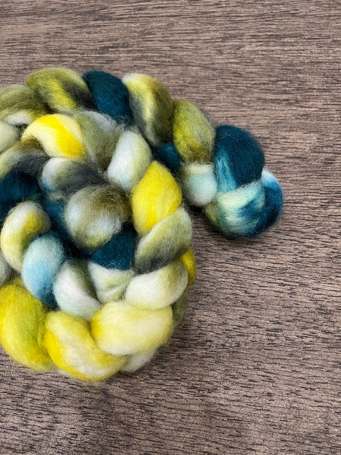 ECLECTIC Hand Dyed Spinning Fibre BFL Top Non Superwash
