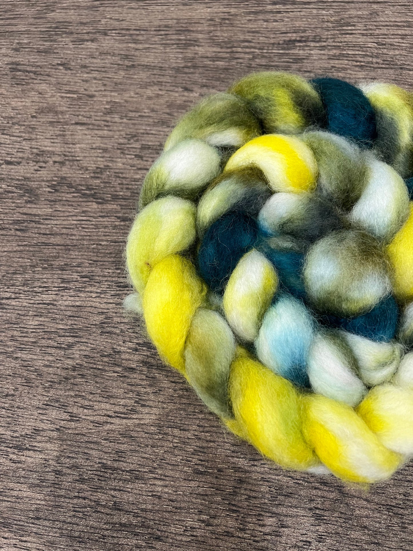 ECLECTIC Hand Dyed Spinning Fibre BFL Top Non Superwash