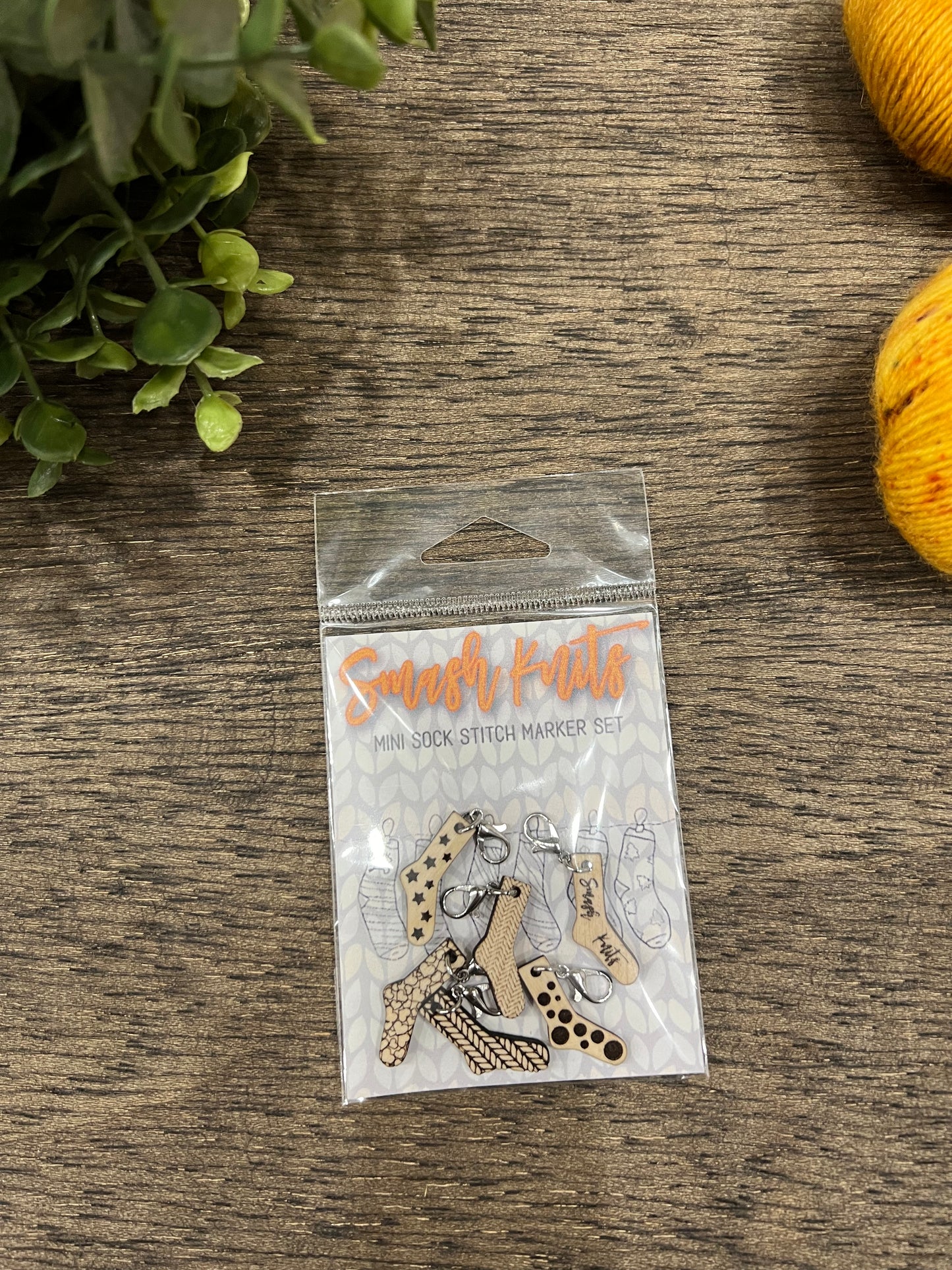 Mini Sock Stitch Marker Set
