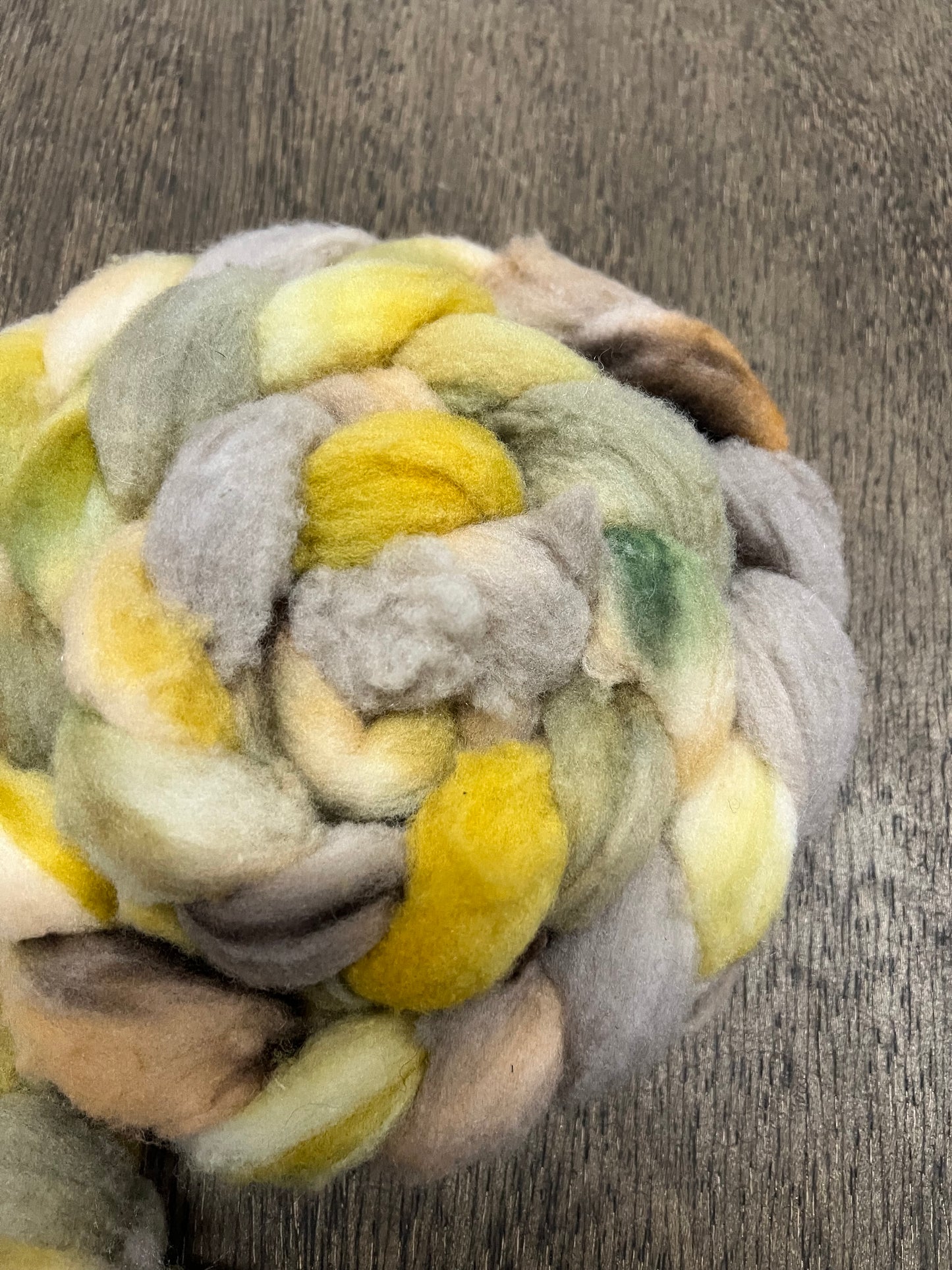 Hand Dyed Spinning Fibre Alberta Targhee NON Superwash Wool 50 gram or 100 gram