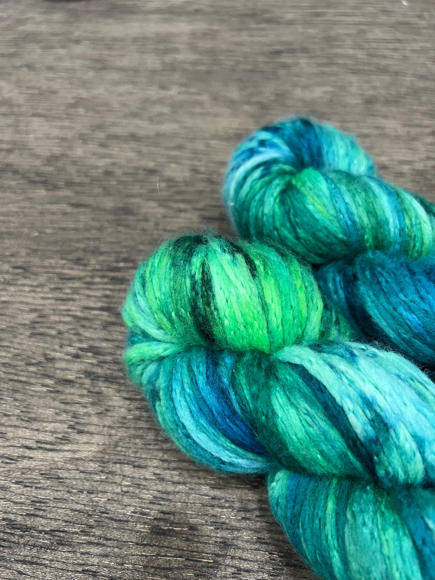 OOAK GREENS - Variegated Super Bulky 100g