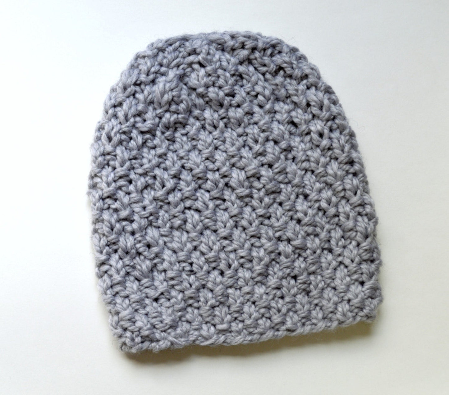 Yale Unisex Slouch Hat Knitting Pattern (PDF Download)