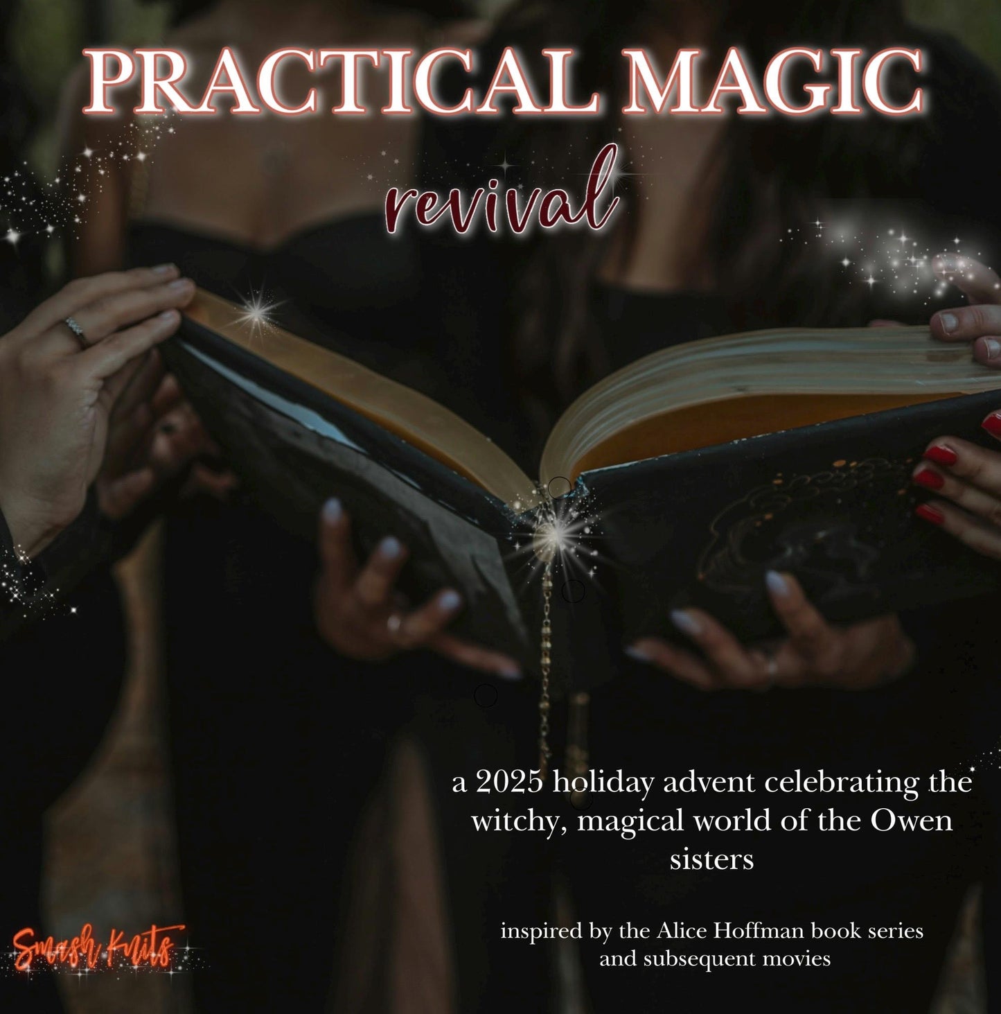 Yarn Advent Calendar - PRACTICAL MAGIC REVIVAL - 2025 Gift Box for Knitters Crocheters Crafters, Mini Skeins Themed Holiday Gift