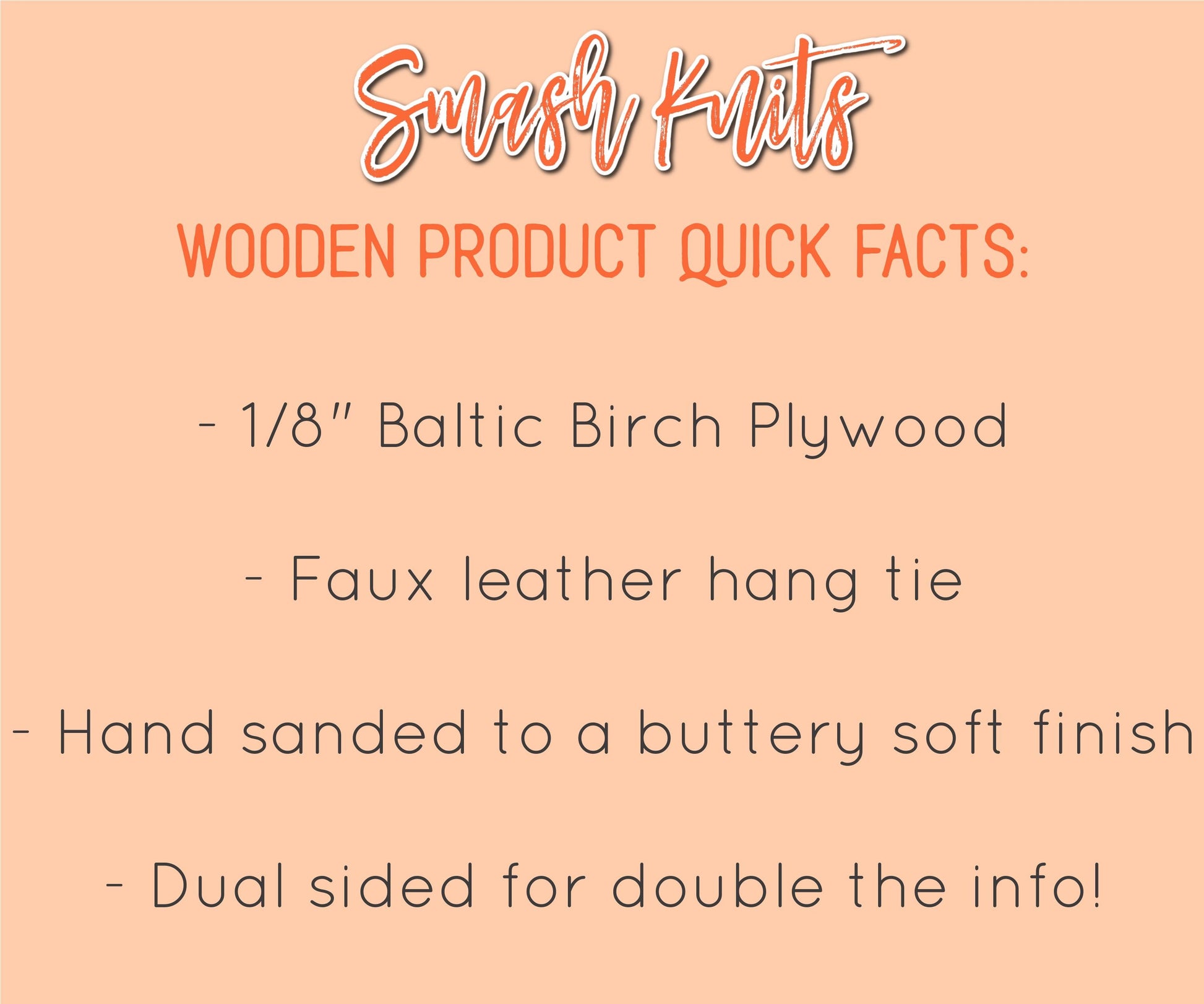 Wooden Needle Minder - "STRAIGHT OUTTA THREAD" Cross Stitch and Embroidery Accessory Notion