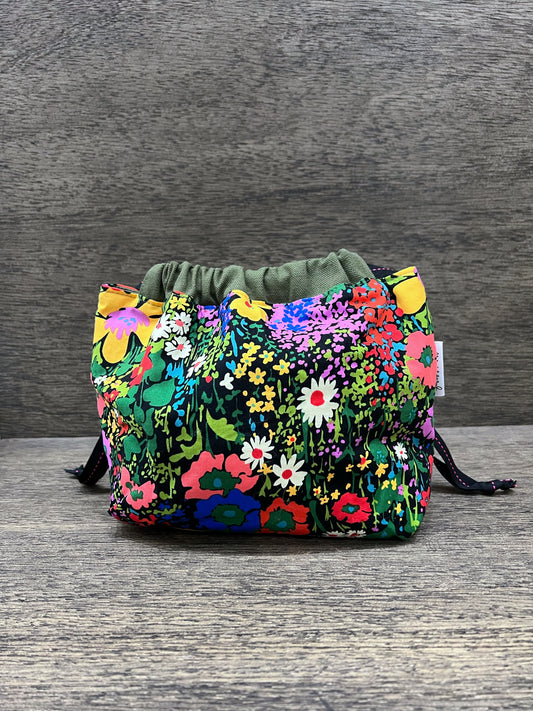Cotton Canvas Drawstring Project Bag
