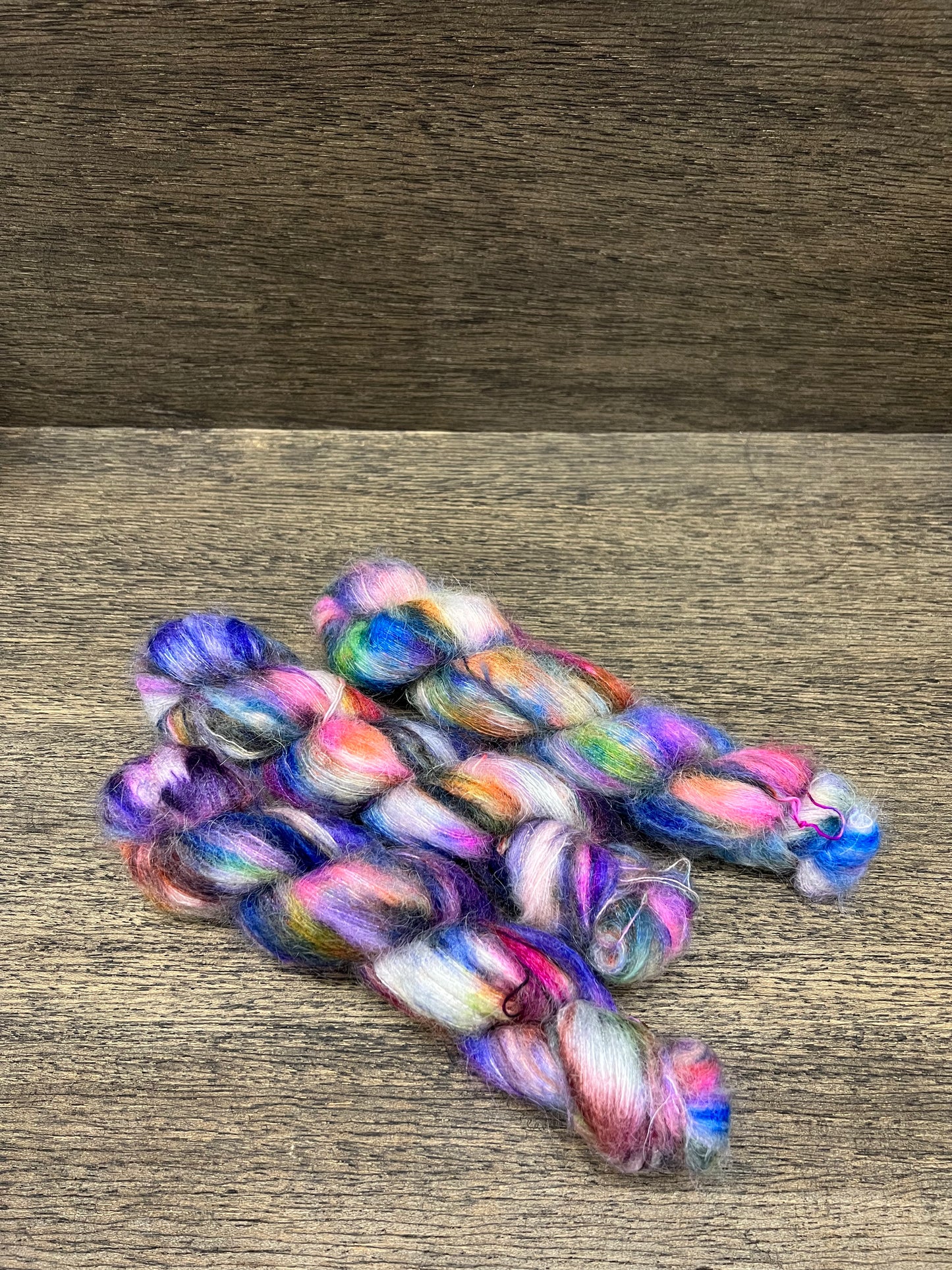 KALEIDOSCOPE - multicolour speckled mohair