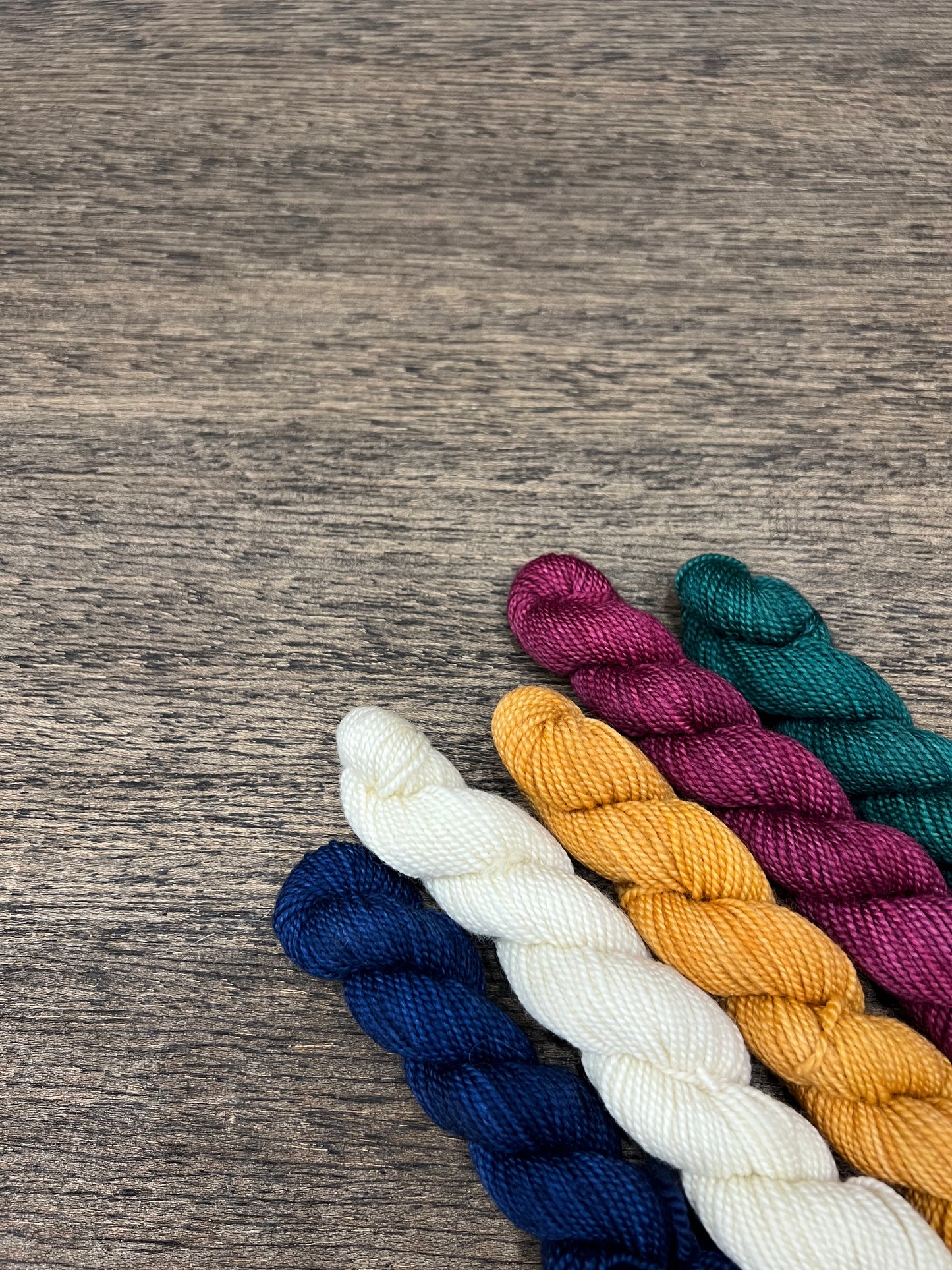 Jewel Tones Mini Skein Set