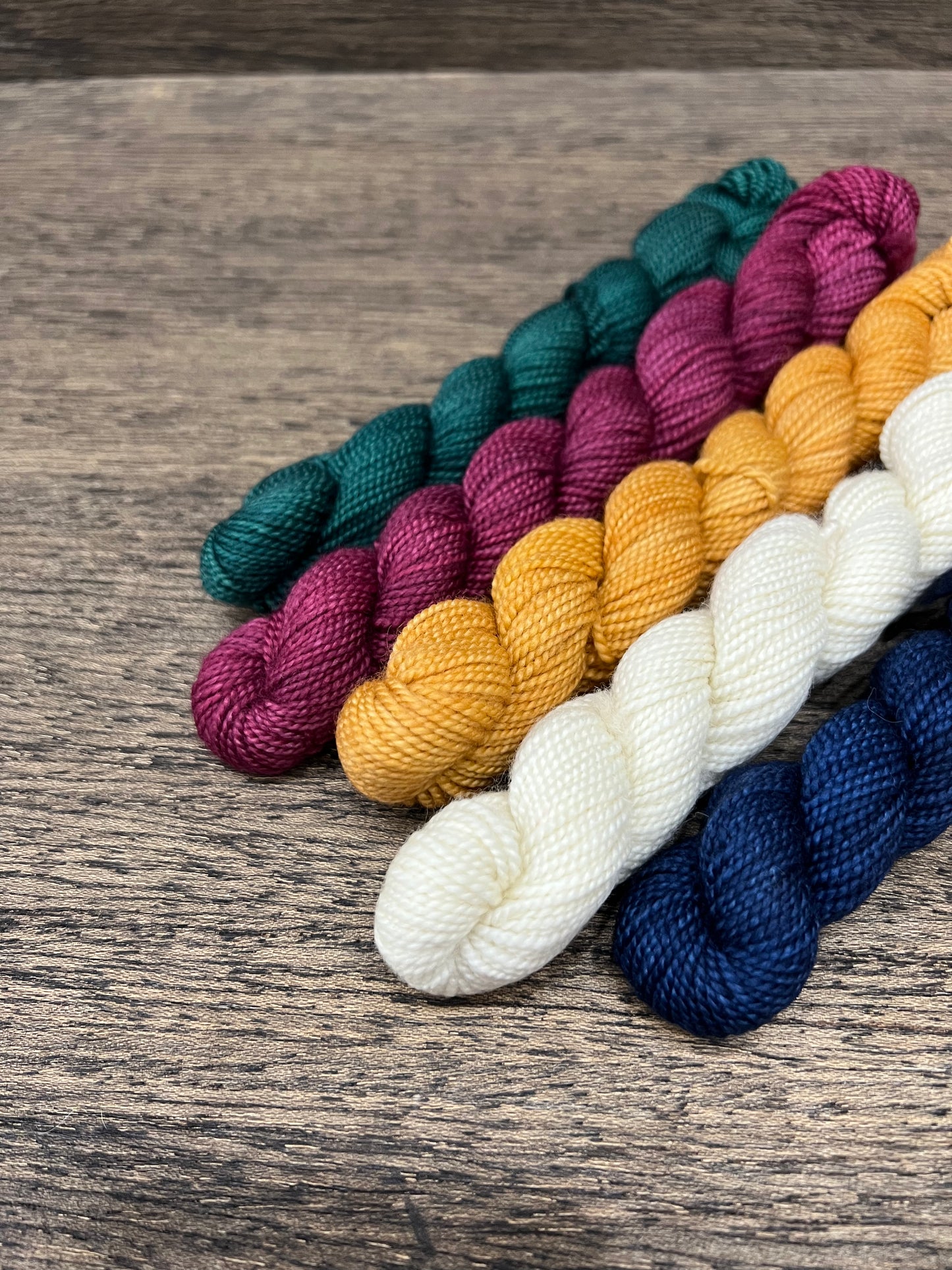 Jewel Tones Mini Skein Set