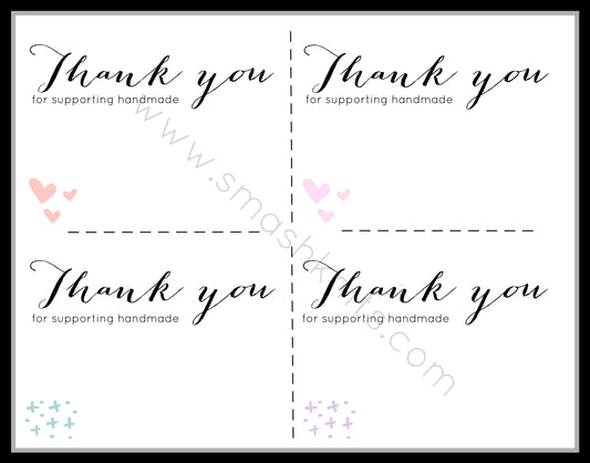 Printable Knitting Cards