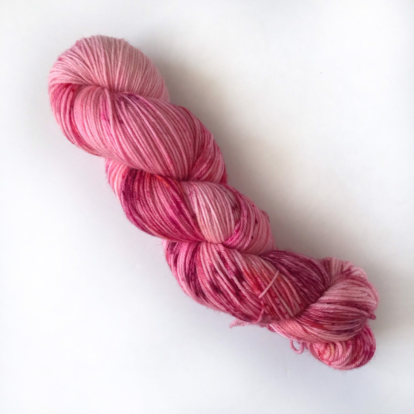 LOTSA FIZZ - Pink Red Cream Speckled DK