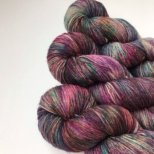 SWEATER WEATHER - Burgundy Green Beige Brown Blue Jewel Tones DK