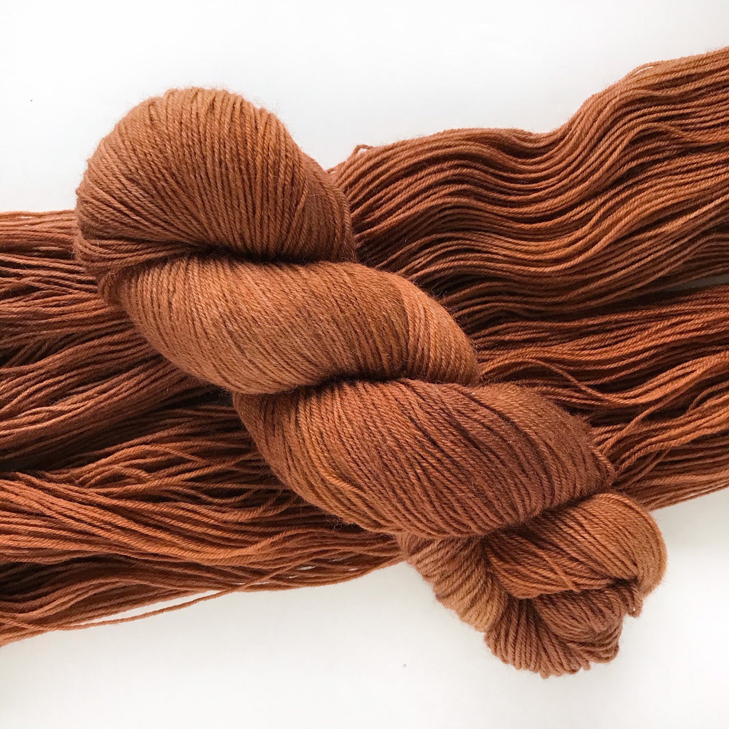 GINGER COOKIE - Cinnamon Brown Copper Tonal DK