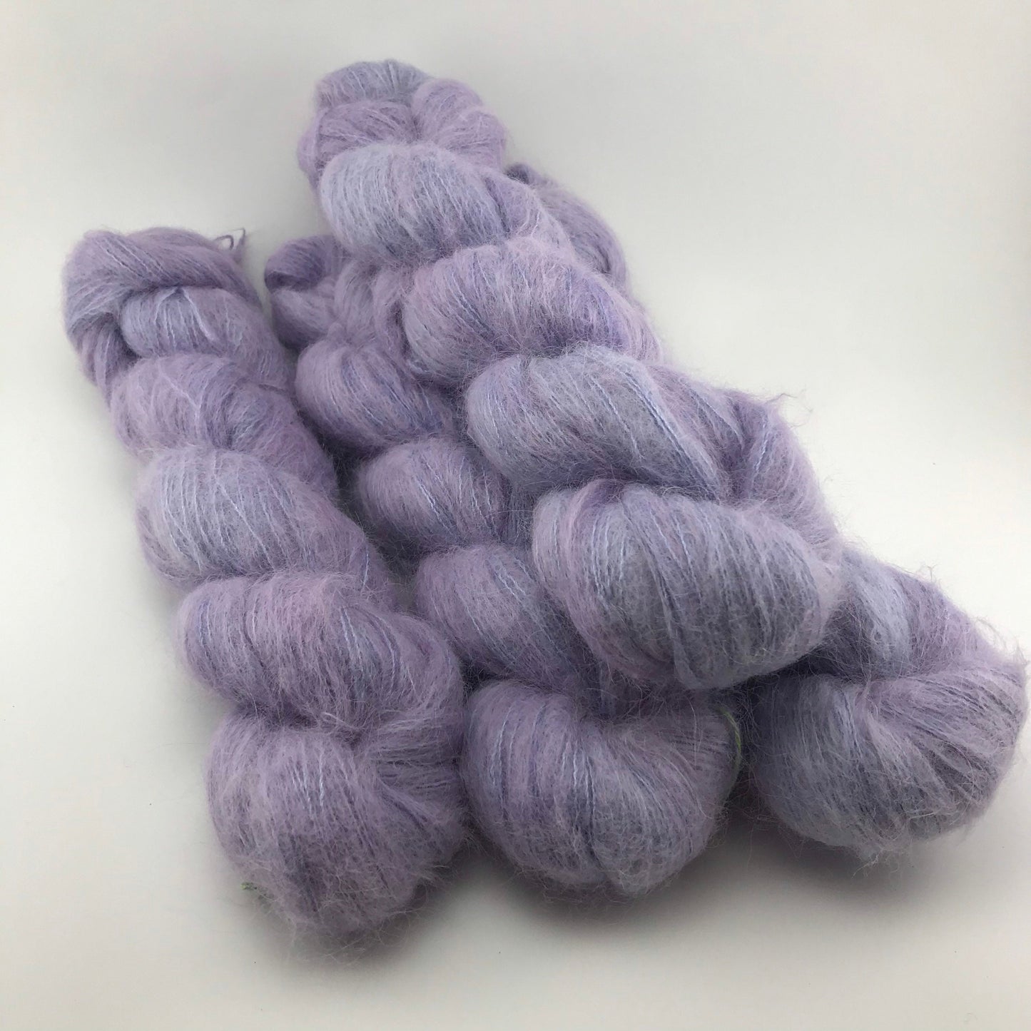 VIOLETS ARE BLUE - Purple Lilac Violet Blue Suri Alpaca Silk