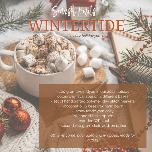 2022 WINTERTIDE WHIMSY Curated Holiday Yarn Box