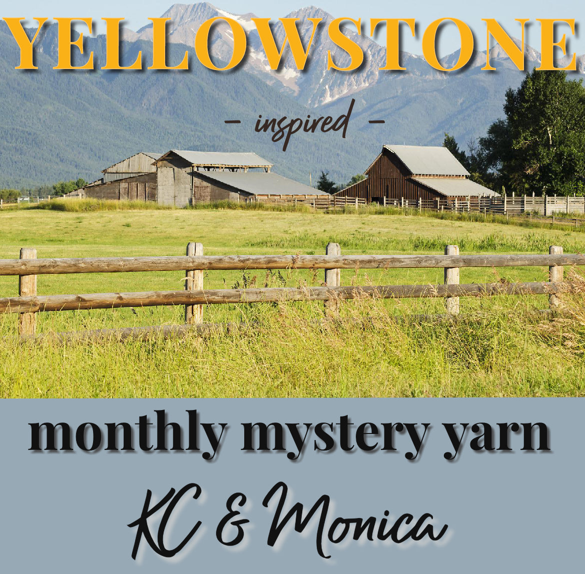 2022 Yarn Club MAY Mystery Skein, Yellowstone Inspired