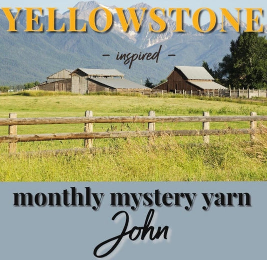 Monthly Yarn Club JANUARY Mystery Skein, Yellowstone Inspired